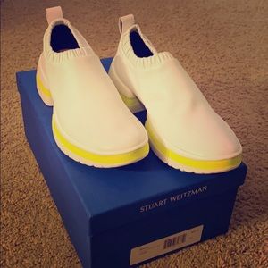 Brand new Stuart Weitzman sneakers with box